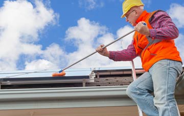 Ffrith soft wash roof cleaning